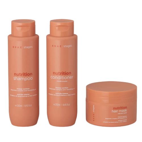 Kit Braé Stages Nutrition (3 Produtos) Kit Braé Stages Nutrition (3 Produtos)