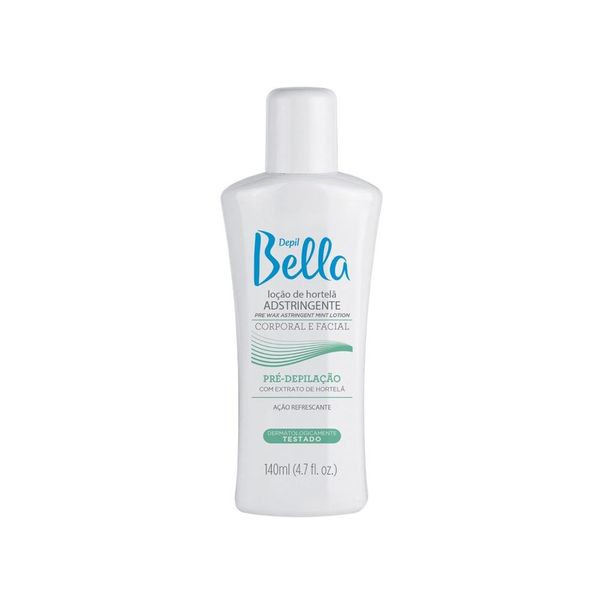 Depil Bella Loção Pré Depilatória de Hortelã 140 ml