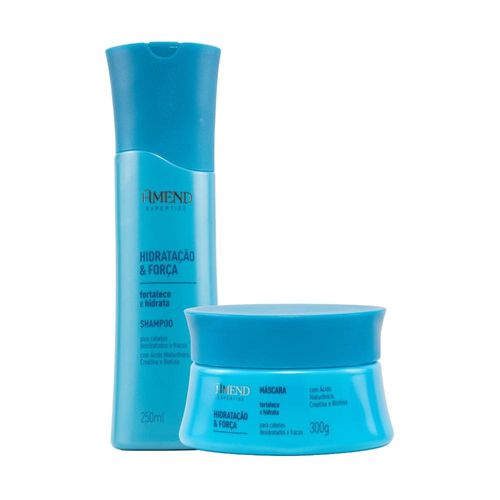 Kit Amend Hidratacao Forca Shampoo Mascara Capilar