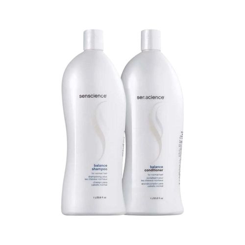 Kit Senscience Balance Shampoo + Condicionador 1 Litro Kit Senscience Balance Shampoo + Condicionador 1 Litro