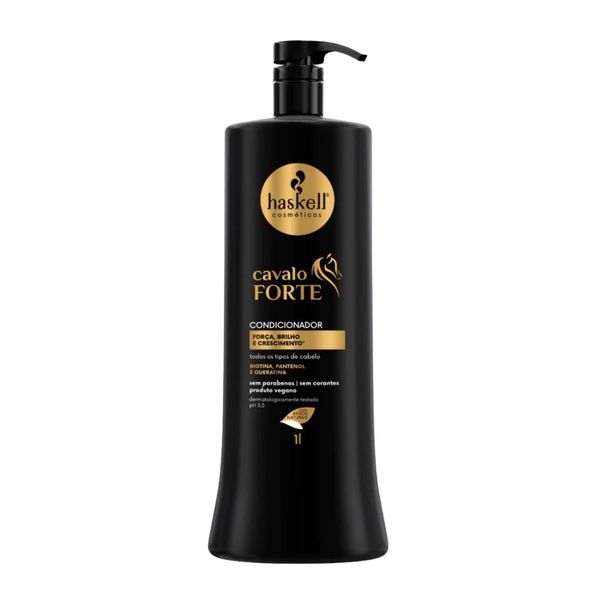 Condicionador Haskell Cavalo Forte Fortalecimento 1000 ml
