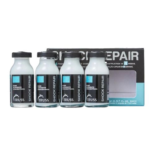 Ampola Truss Shock Repair Caixa 4 unidades 17 ml