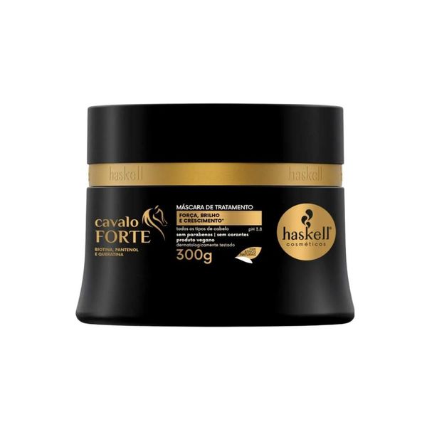 Máscara Tratamento Haskell Cavalo Forte Fortalecimento 300 g