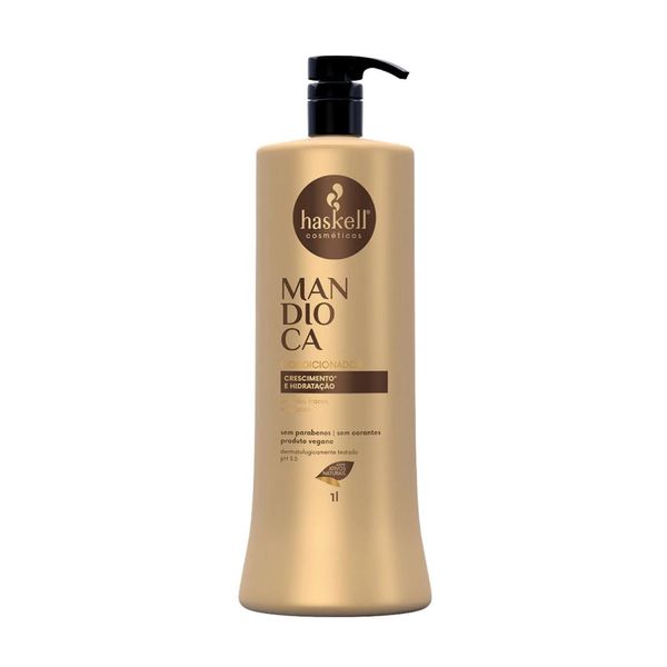 Condicionador Haskell Mandioca Força Crescimento 1000 ml