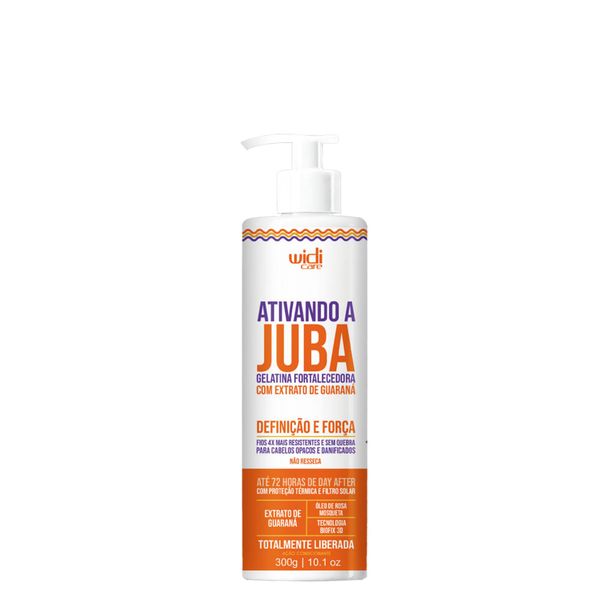 Gelatina Widi Care Juba Ativando a Juba Fortalecedora 300g 300g