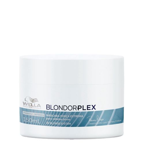 Máscara Wella Professionals BlondorPlex 150ml 150ml Máscara Wella Professionals BlondorPlex 150ml 150ml