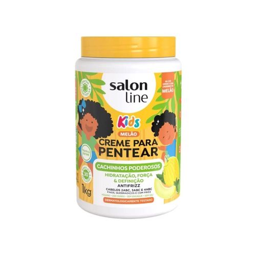 Creme de Pentear Salon Line Cachinhos Poderosos Kids 1 Kg