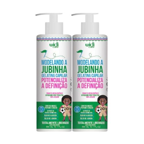 Kit Widi Care Modelando A Jubinha 2 Gelatina Capilar 300 g