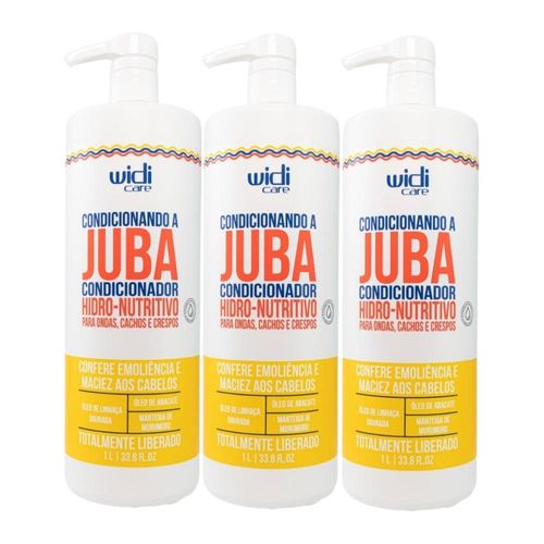 Kit Widi Care Condicionando A Juba 3 Condicionandor 1 Litro