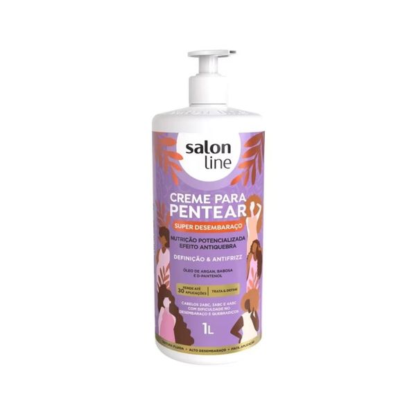 Creme de Pentear Salon Line Super Desembaraço 1 Litro