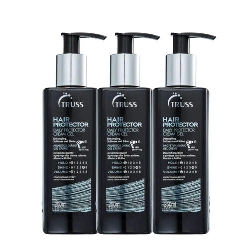 Kit Truss Daily Hair Protector 3 Leave-in 250 ml
