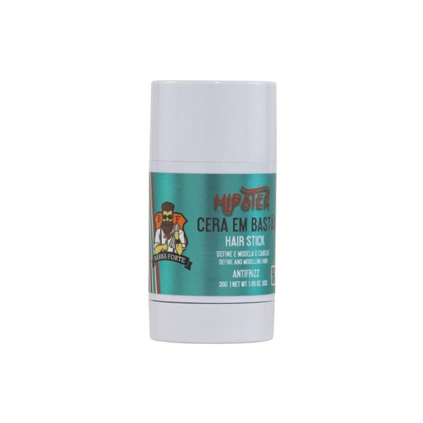 Barba Forte Hipster Cera Bastão Fixação e Controle 30 g