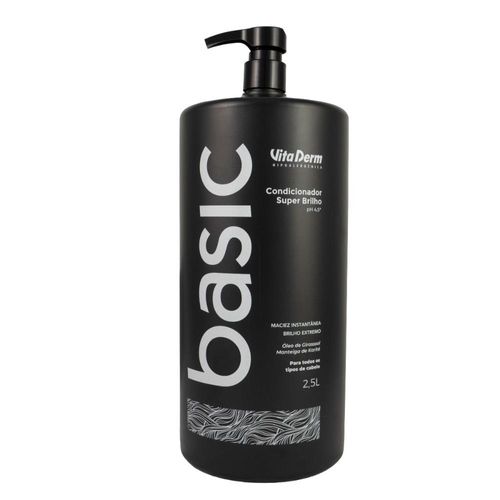 Condicionador Vita Derm Basic Super Brilho 2,5L