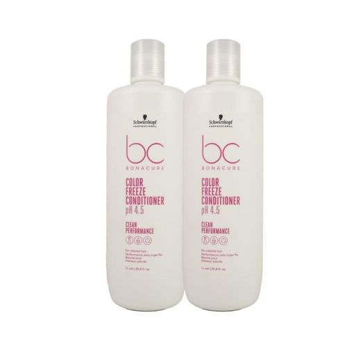 Kit Schwarzkopf Color Freeze pH 4.5 2 Condicionador 1 Litro Kit Schwarzkopf Color Freeze pH 4.5 2 Condicionador 1 Litro