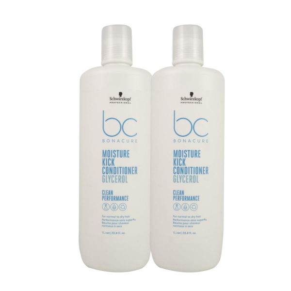 Kit Schwarzkopf Moisture Kick 2 Condicionador 1 Litro