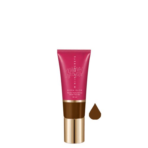 Base Líquida Eudora Niina Secrets Hidra Glow Natural 95 30ml 95