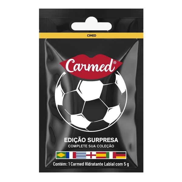 Hidratante Labial Carmed Copa Do Mundo Edição Surpresa 1 Unidade de 5g