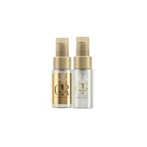 Kit Wella Oil Reflections Oleo 30 ml + Oleo Light 30 ml