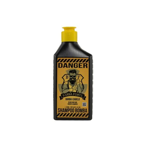 Barba Forte Danger Shampoo Bomba Crescimento e Força 250 ml Barba Forte Danger Shampoo Bomba Crescimento e Força 250 ml