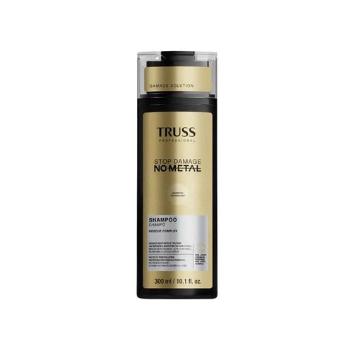 Shampoo TRUSS Stop Damage No Metal Reconstrução 300 ml