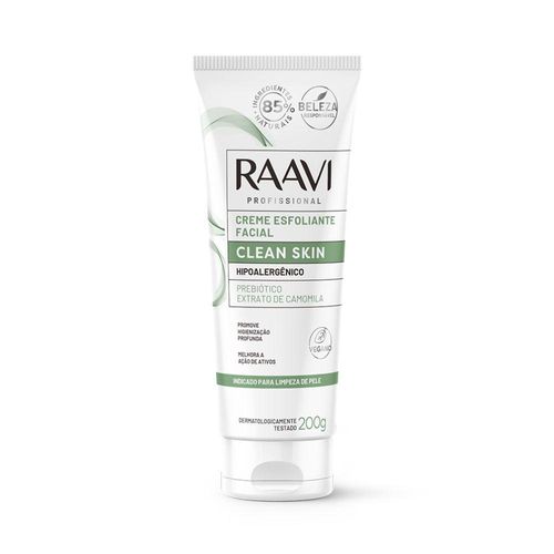 Raavi Clean Skin Creme Esfoliante Facial 200 g