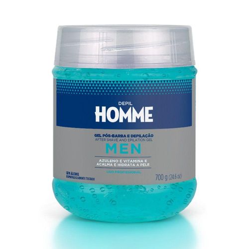 Depil Bella Homme Gel Pós-Barba e Pós-Depilação 700 g