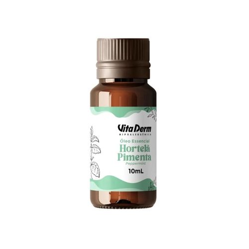 Oleo Essencial Vita Derm de Hortela Pimenta 10 ml