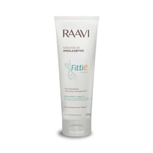 Raavi Fittie Máscara de Argila Detox 250 g Raavi Fittie Máscara de Argila Detox 250 g