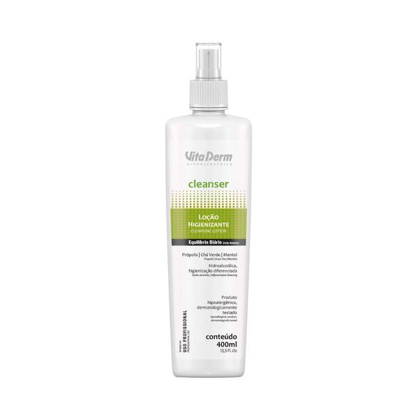 Vita Derm Cleanser Loção Higienizante 400 ml