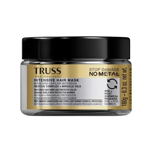Mascara Truss Intensiv Mask No Metal Reconstrução 180 g