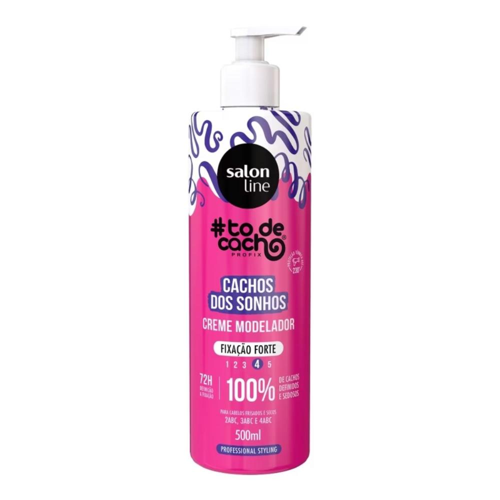 CREME MODELADOR S.LINE FIXACAO FORTE 500ML