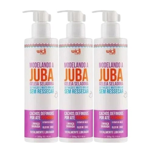 Kit Widi Care Modelando A Juba 3 Geleia Seladora 300 g Kit Widi Care Modelando A Juba 3 Geleia Seladora 300 g