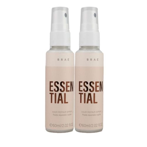 Kit Braé Essential 2 Spray Fluido Reparador Capilar 60 ml