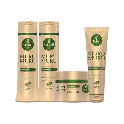 Kit Haskell Muru Muru Home Care Completo Kit Haskell Muru Muru Home Care Completo
