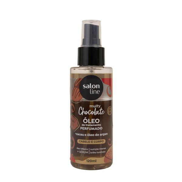 Oleo Salon Line Multy Chocolate Cabelo e Corpo 120 ml