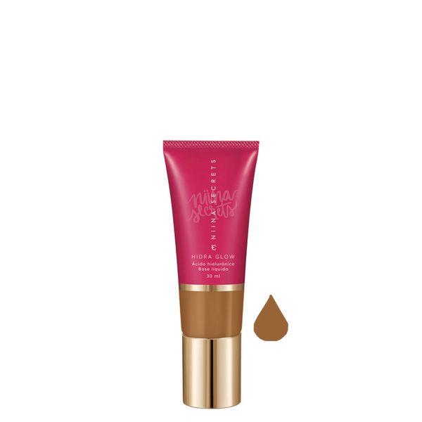 Base Líquida Eudora Niina Secrets Hidra Glow Natural 70 30ml 70