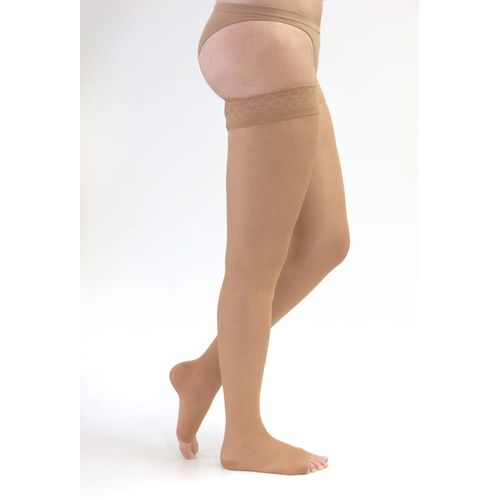 Meia Coxa Sher Soft 20-30MMHG S/ Ponteira SEM PONTEIRA 6 Natural Cor: Natural                  Tam: 06 SEM PONTEIRA 6 Natural