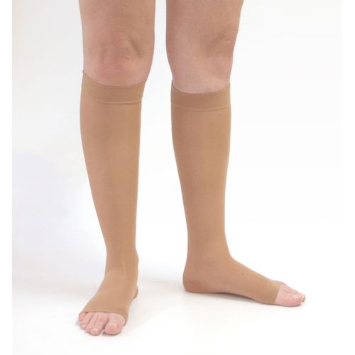 Meia 3/4 Sher Soft 20-30MMHG S/ Ponteira SEM PONTEIRA 3 Natural Cor: Natural                  Tam: 3 SEM PONTEIRA 3 Natural