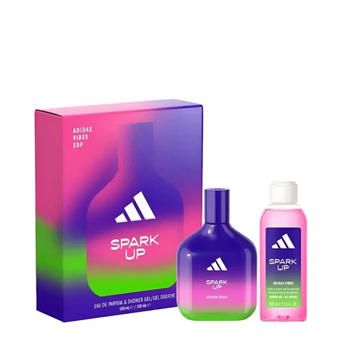 Kit Adidas Vibes Spark Up - Eau de Parfum 100ml + Shower Gel 100ml Kit