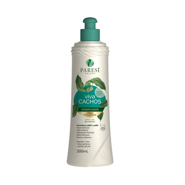 Umidificador Creme Finalizador Viva Cachos 300ML Paresí Nature