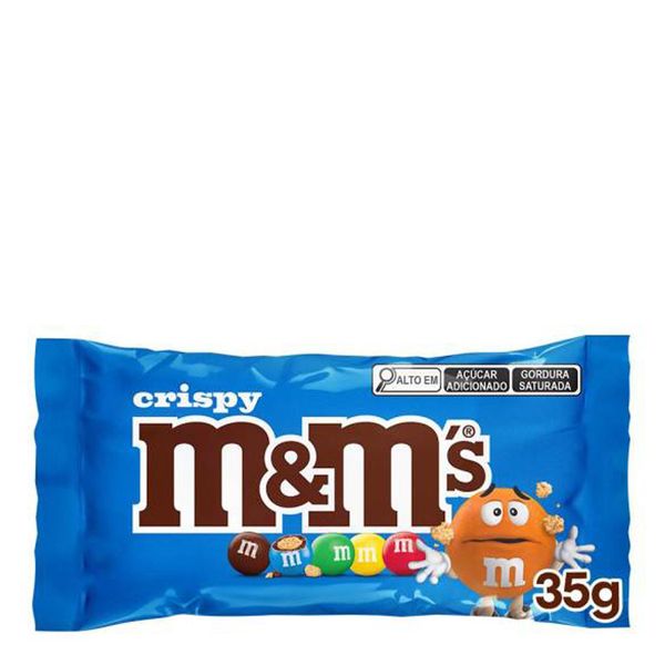 Confeito de Chocolate M&M'S Crispy 35g
