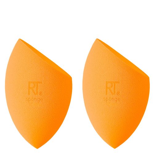 Kit Esponjas de Maquiagem Real Technques - 2 Esponjas de Maquiagem Real Techniques Miracle Complexion Laranja Kit Kit Esponjas de Maquiagem Real Technques - 2 Esponjas de Maquiagem Real Techniques Miracle Complexion Laranja Kit