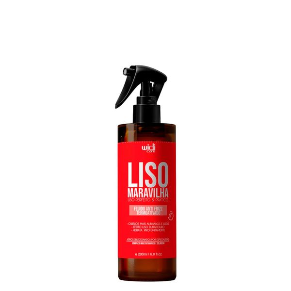 Fluído Widi Care Anti Frizz Termoativado Liso Maravilha 200ml 200 ml