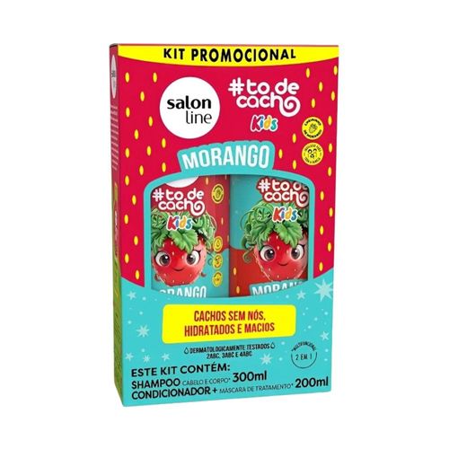 Kit Salon Line #todecacho Morango Shampoo e Condicionador