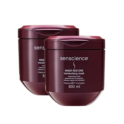 KIt Senscience Inner Restore 2 Máscara De Hidratação 500 ml