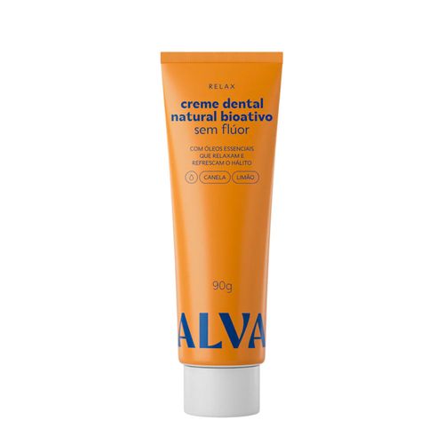 Alva Relax Canela e Limão - Pasta de Dente 90g 90g