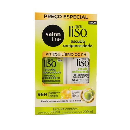 Kit Salon Line Meu Liso Equilíbrio Shampoo e Condicionador