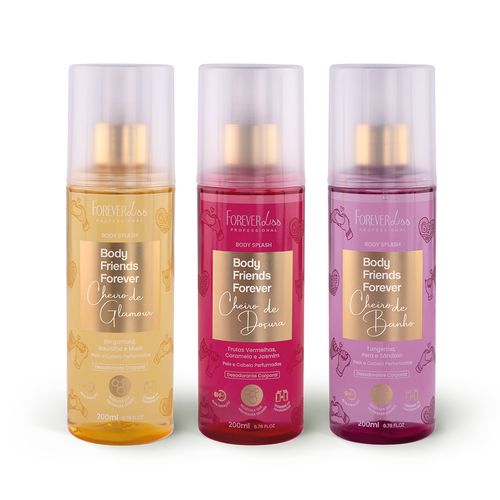 KIT BODY SPLASHS BFF FOREVER LISS U