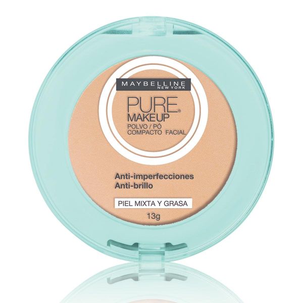 Pó Compacto Maybelline Pure Makeup Bege Claro 13g