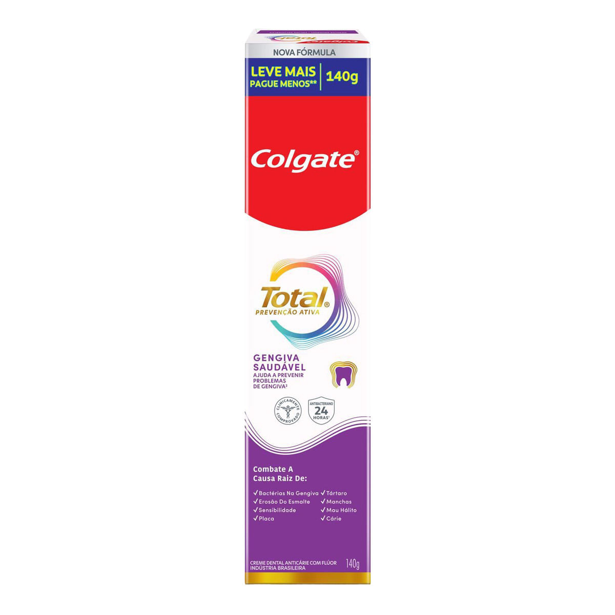 Creme Dental Colgate Total 12 Gengiva Reforcada 140g